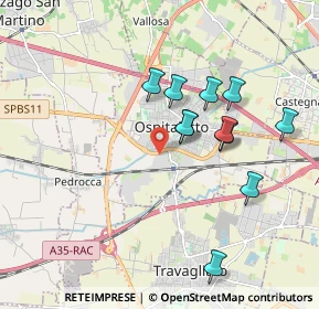 Mappa Via dei Carpini, 25035 Ospitaletto BS, Italia (1.69636)