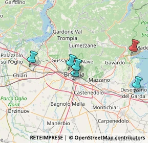 Mappa Via Rocca D'Anfo, 25128 Brescia BS, Italia (33.71625)