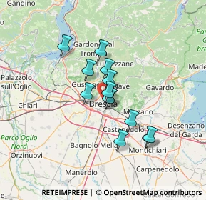 Mappa Via Rocca D'Anfo, 25128 Brescia BS, Italia (9.68692)