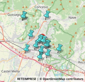 Mappa Via Rocca D'Anfo, 25128 Brescia BS, Italia (2.78867)