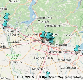 Mappa Via Prima Villaggio Badia, 25132 Brescia BS, Italia (16.83727)