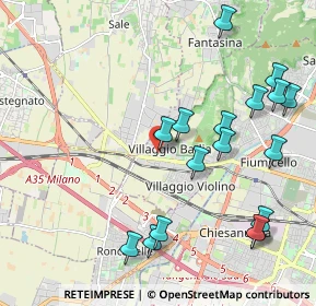 Mappa Via Prima Villaggio Badia, 25132 Brescia BS, Italia (2.35059)
