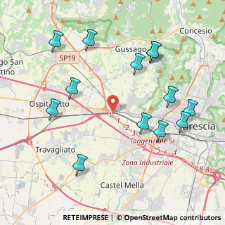 Mappa Via Padana Superiore, 25030 Roncadelle BS, Italia (4.62154)