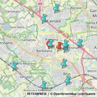 Mappa Via Luigi Meraviglia, 20045 Lainate MI, Italia (2.27818)