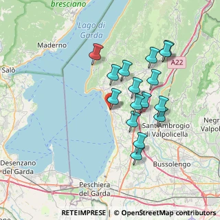 Mappa SR249, 37011 Bardolino VR, Italia (6.47625)