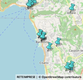 Mappa Via Marconi, 37011 Bardolino VR, Italia (2.138)
