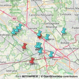 Mappa Passirana, 20017 Rho MI, Italia (3.85917)