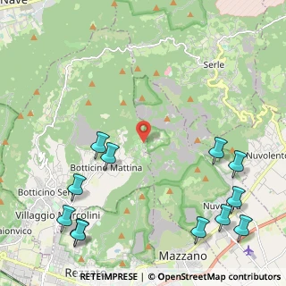 Mappa Via Gazzolo, 25082 Botticino BS, Italia (3.0375)
