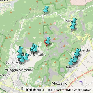 Mappa Via Gazzolo, 25082 Botticino BS, Italia (2.4225)