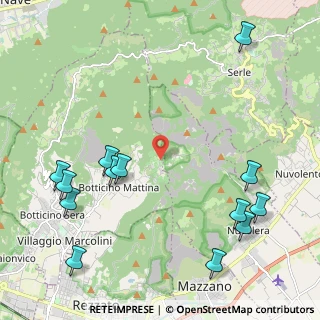 Mappa Via Gazzolo, 25082 Botticino BS, Italia (2.74)