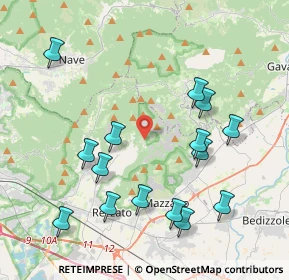 Mappa Via Gazzolo, 25082 Botticino BS, Italia (4.32733)