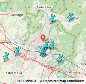 Mappa Via Monte Grappa, 25128 Brescia BS, Italia (4.44909)