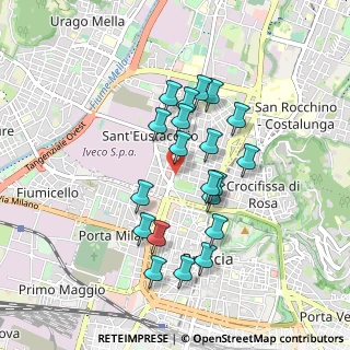 Mappa Via Monte Grappa, 25128 Brescia BS, Italia (0.785)