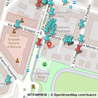Mappa Via Monte Grappa, 25128 Brescia BS, Italia (0.08214)