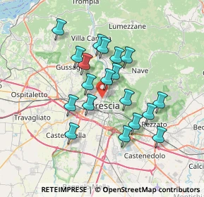 Mappa Via Monte Grappa, 25128 Brescia BS, Italia (6.10158)