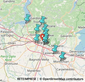 Mappa Via Monte Grappa, 25128 Brescia BS, Italia (9.1725)