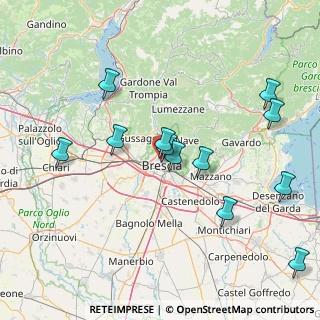 Mappa Via Monte Grappa, 25128 Brescia BS, Italia (16.44667)