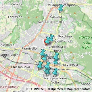 Mappa Via Monte Grappa, 25128 Brescia BS, Italia (1.98538)