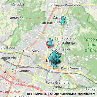 Mappa Via Monte Grappa, 25128 Brescia BS, Italia (1.40417)