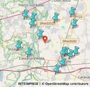 Mappa Via Treviglio, 24045 Fara Gera d'Adda BG, Italia (4.51933)