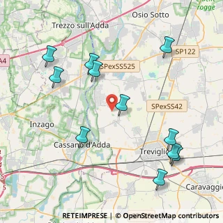 Mappa Via Treviglio, 24045 Fara Gera d'Adda BG, Italia (4.70091)