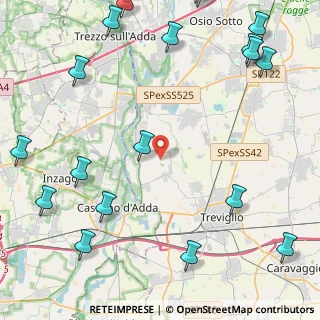 Mappa Via Treviglio, 24045 Fara Gera d'Adda BG, Italia (6.635)