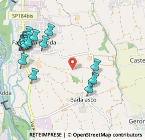 Mappa Via Treviglio, 24045 Fara Gera d'Adda BG, Italia (1.263)