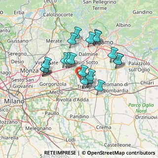 Mappa Via Treviglio, 24045 Fara Gera d'Adda BG, Italia (11.706)