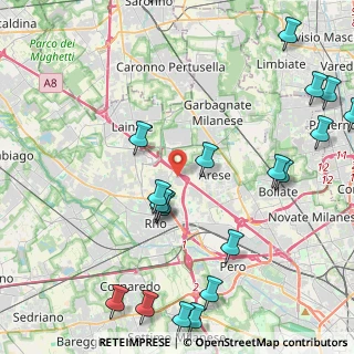 Mappa Via Giuseppe Sirtori, 20017 Rho MI, Italia (5.567)