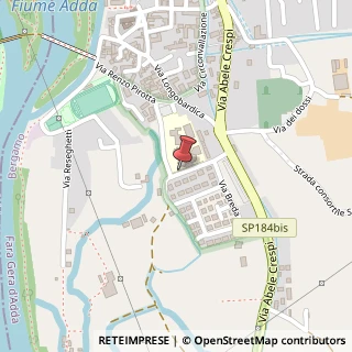 Mappa Via Ronchi di Sopra, 154, 24045 Fara Gera d'Adda, Bergamo (Lombardia)