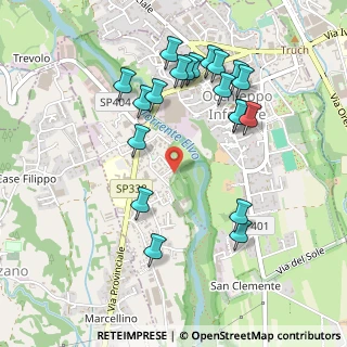 Mappa Via delle Acacie, 13897 Occhieppo Inferiore BI, Italia (0.512)