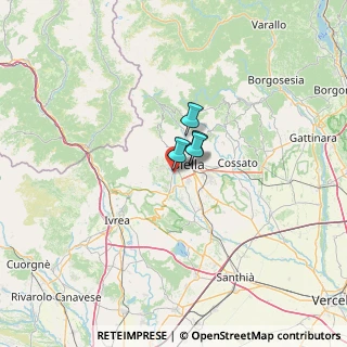 Mappa Via delle Acacie, 13897 Occhieppo Inferiore BI, Italia (36.4425)