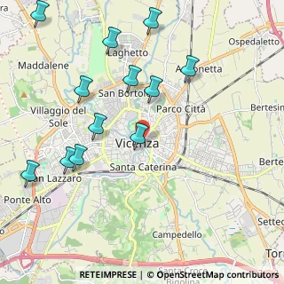 Mappa Piazza Matteotti, 36100 Vicenza VI, Italia (2.34917)