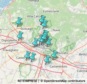 Mappa Localita' Pasotti, 25086 Rezzato BS, Italia (5.055)