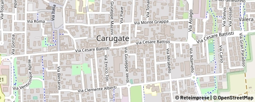 Mappa Carugate