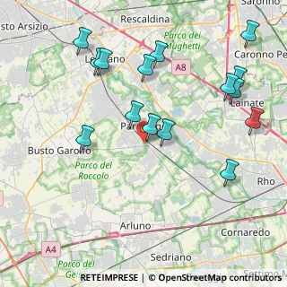 Mappa Via Pitagora, 20015 Parabiago MI, Italia (4.53267)