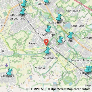 Mappa Via Pitagora, 20015 Parabiago MI, Italia (3.07769)