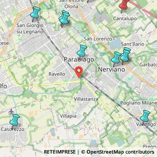 Mappa Via Pitagora, 20015 Parabiago MI, Italia (3.37615)