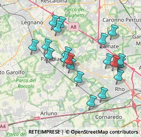 Mappa Via Solferino, 20014 Nerviano MI, Italia (3.5785)