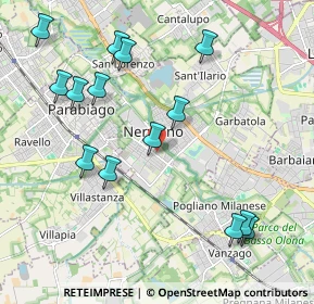 Mappa Via Solferino, 20014 Nerviano MI, Italia (2.255)