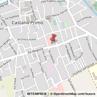 Mappa Piazza Ardizzone, 1, 20022 Castano Primo, Milano (Lombardia)