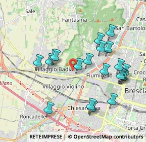 Mappa Via Ludovico Baitelli, 25127 Brescia BS, Italia (1.953)