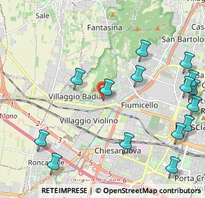 Mappa Via Ludovico Baitelli, 25127 Brescia BS, Italia (2.666)