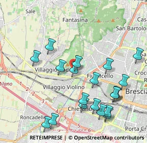 Mappa Via Ludovico Baitelli, 25127 Brescia BS, Italia (2.2315)