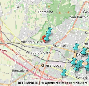 Mappa Via Ludovico Baitelli, 25127 Brescia BS, Italia (3.28)