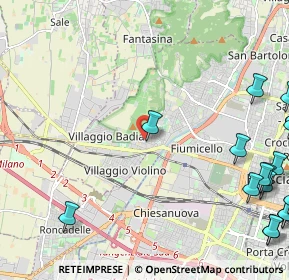 Mappa Via Ludovico Baitelli, 25127 Brescia BS, Italia (3.49765)