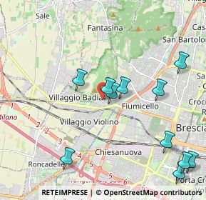 Mappa Via Ludovico Baitelli, 25127 Brescia BS, Italia (2.31455)