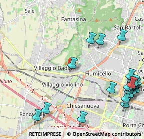 Mappa Via Ludovico Baitelli, 25127 Brescia BS, Italia (2.972)