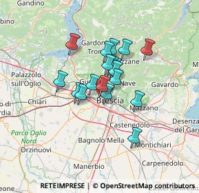 Mappa Via Ludovico Baitelli, 25127 Brescia BS, Italia (9.13722)