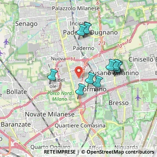 Mappa Via XXIV Maggio, 20032 Cormano MI, Italia (1.71583)